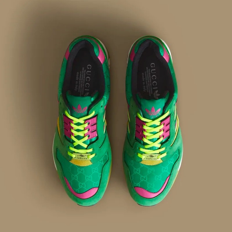 gocci adidas x Gucci ZX 8000 Green GG Monogram Men's - IE2270 - US